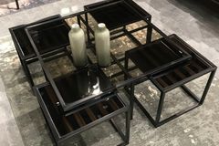 **(Missing colour)** Kante Coffee Table Set, Black, 