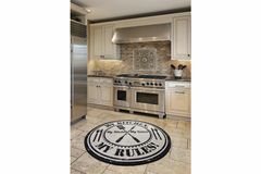 Chilai My Home Kitchen Round Rug, 140 x 140 cm, Multicolour