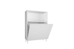 Eucalyptus Badkamermeubel met Wasmand