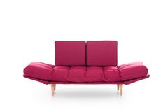 Futon Nina 2-Zitsbank, Bordeauxrood