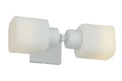 Apliqa Armin Wandlamp met 2 Lampjes, Wit