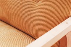 Joan Nini Fluwelen Schommelstoel, Geel