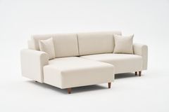 Mane Hoekbank Links, Creme