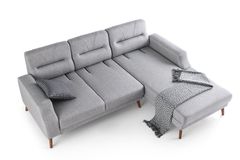 Anka Hoekbank Rechts, 250x170 cm, Lichtgrijs