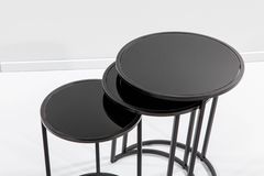 Circles Glazen Zettafels, Zwart