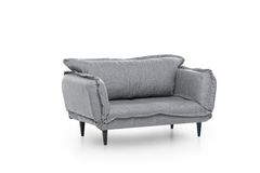Futon Vino 2-Zitsbank, Grijs