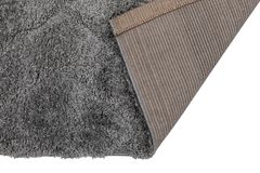 Lucca Shaggy Tapijt, 80x150 cm, Grijs