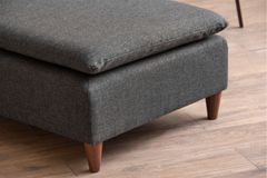 Pafu Lungo Chaise Longue, Donkergrijs