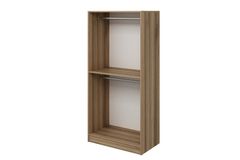 Medway Tideway Kledingkast met 2 Vakken, 210 cm, Walnoot