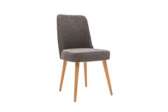 Puffy Dining Chair, Grey