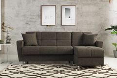 Daffodil Hoekbank met Slaapfunctie, Bruin