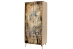 City Art Kledingkast met 2 Deuren
