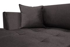 Bailey Corner Sofa Right Chaise, Charcoal