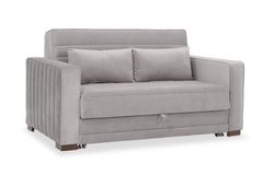 Vipa Bunco Two Seater Sofa, Steel Grey