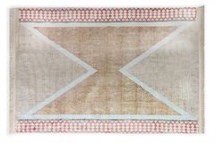 Summer  Pattern Rug, 80 x 150
 cm, Beige