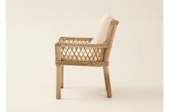 Pirus Rattan Tuinset, 6 Zits, Beige