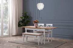 Symbol Eettafelset met Bank, 110x70 cm