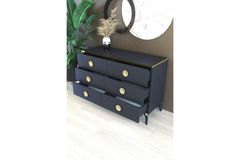 Barrstall Ladekast met 6 Lades, 120cm, Antracietgrijs