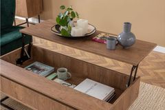 New Laxus Smart Centre Tafel, Walnoot