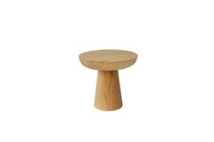 Mushroom Side Table, 70 cm, Natural