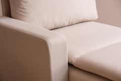 Pafu Lungo Chaise Longue, Creme