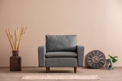 Pafu Lungo Fauteuil, Grijs