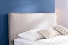 Luna Sage Boxspring Set, 160x200 cm, Grijs