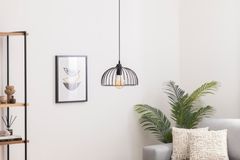 Cesta Chandelier, Black