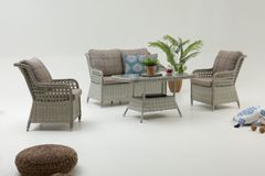 Venezia Outdoor Sofa Set, Cream