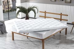 Bedcraft Pascha Exclusieve Volledige Orthapedische Veer Tweepersoonsmatras Met Ritspad, 180X200
