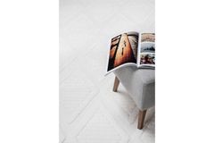 Mariesse Machinetapijt, 80x300 cm, Wit