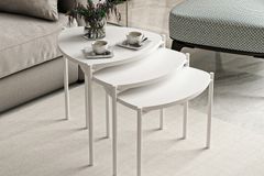 Medway Lenny Zettafelset , 3-delig, Wit