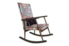 Asedia Trend Authentieke Schommelstoel, Walnoot