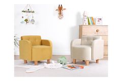 Voile Kinderfauteuil, Creme