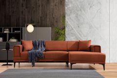 Horizont Hoekbank Rechts, Steenrood