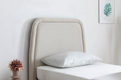 Luna Arche Boxspring Set, 90x190 cm, Creme