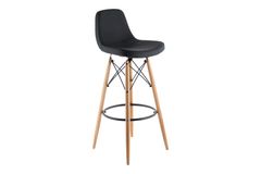 Barkruk Retro 215 In Massief Hout, 75 cm