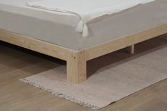 Axel Eko Berlin King Size Bed, 150 x 200 cm, Natural