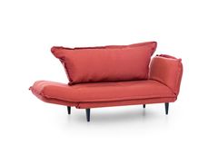Futon Vino 2-Zitsbank, Steenrood