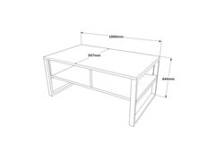 Robi̇n Home Dubbele Set, Tv-Meubel Salontafel
