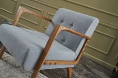 Cinque Terre fauteuil, Lichtblauw