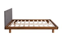 Luna Masis Houten Bedframe, 160x200 cm, Walnoot