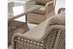 Cenova Outdoor Sofa Set, Beige