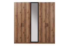 Lupo Kledingkast met 5 Deuren