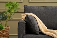 Bella Soft 3-Zitsbank, Antraciet