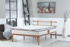 Bedcraft Pascha Medical Natural Volledig Orthapedisch Tweepersoonsmatras Met Ritspad, 160X200