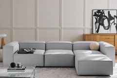 Frid Modulaire Hoekbank, Lichtblauw