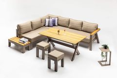 Daisy Hoekloungeset, Cappuccino