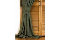 Massarelli Zia Decoratief Gordijn, 90x260 cm, Groen