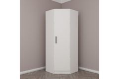 Tideway Hoekkledingkast, 210 cm, Wit